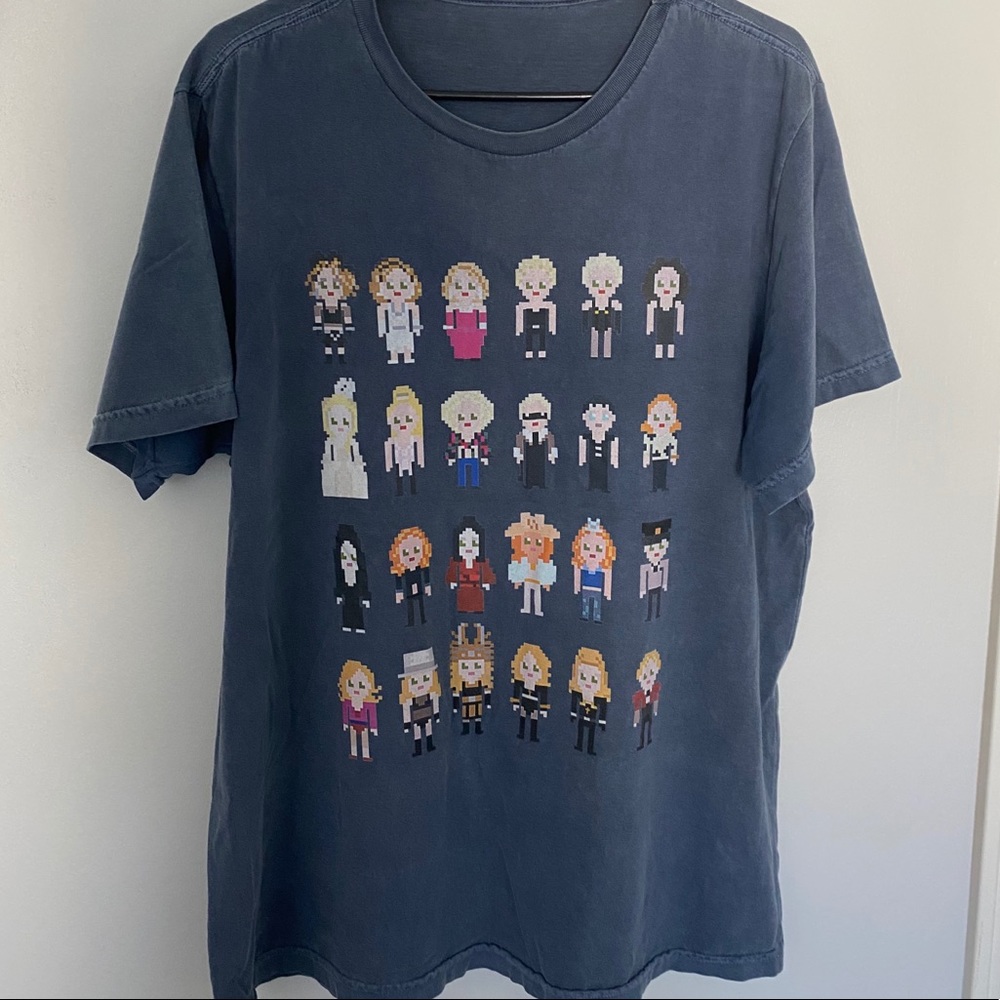 Madonna Pixel Outfits T-Shirt